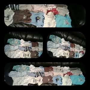 40 pcs Babyboy onesies